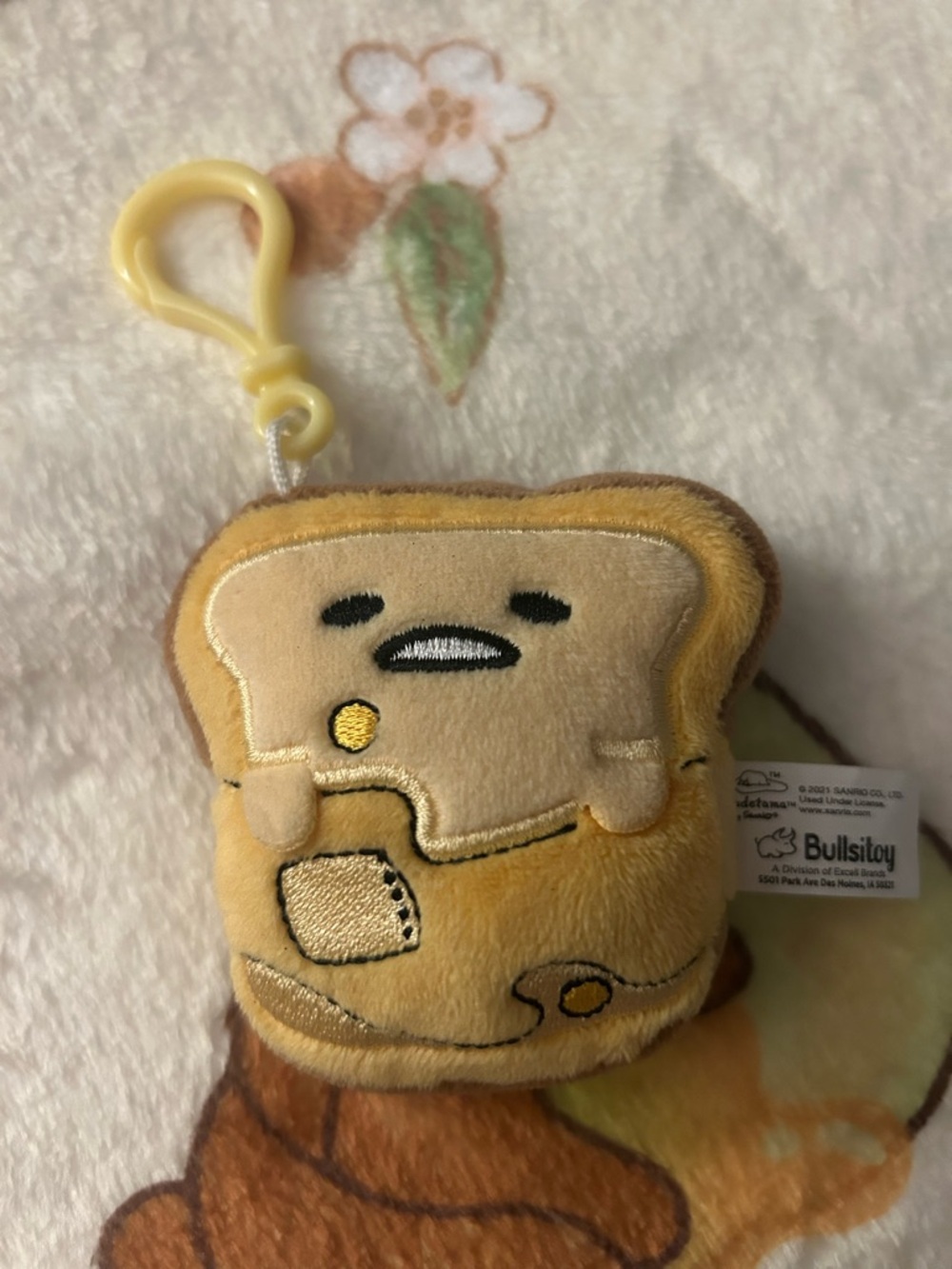 Gudetama keychain